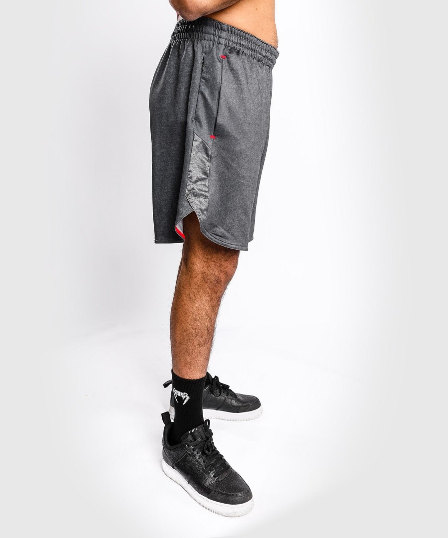 venum contender evo training shorts - dark heather grey