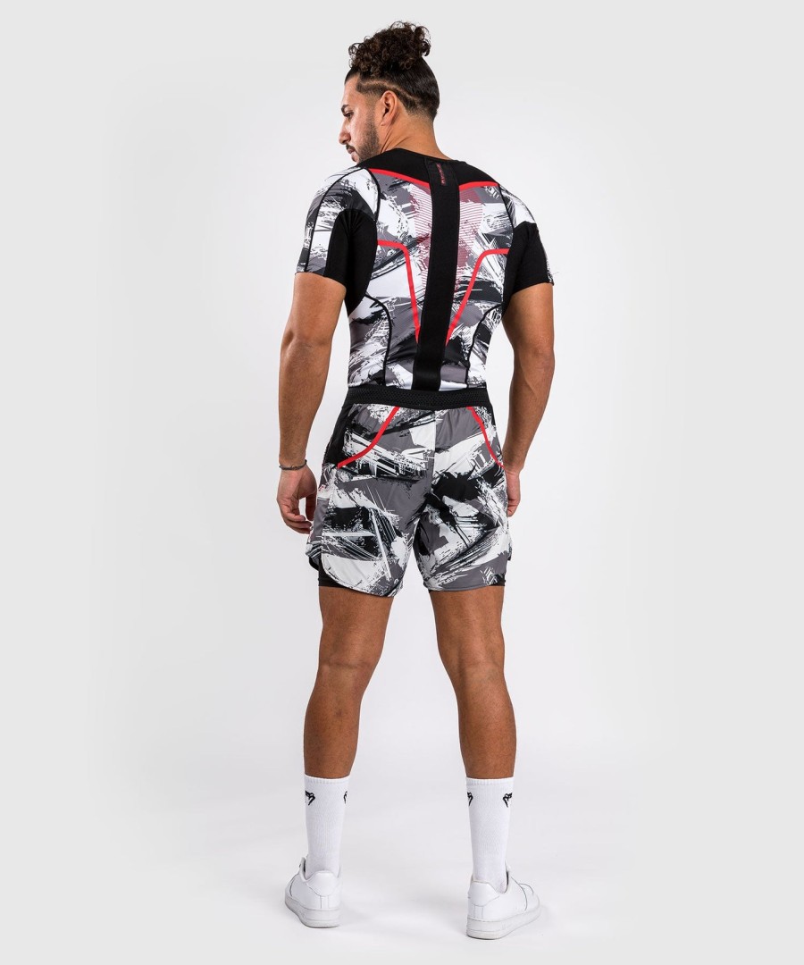 venum electron 3.0 training shorts - greyred