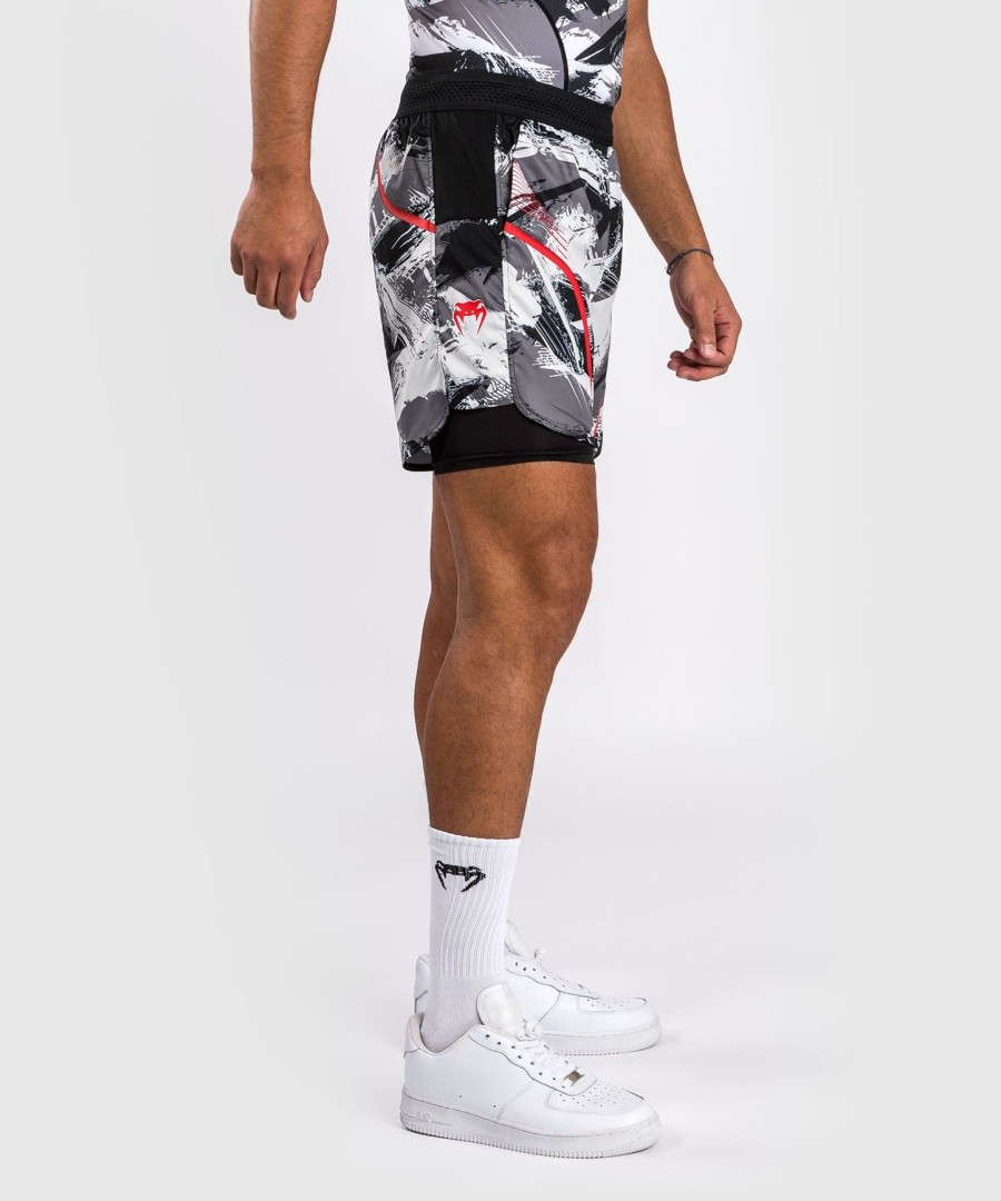 venum electron 3.0 training shorts - greyred