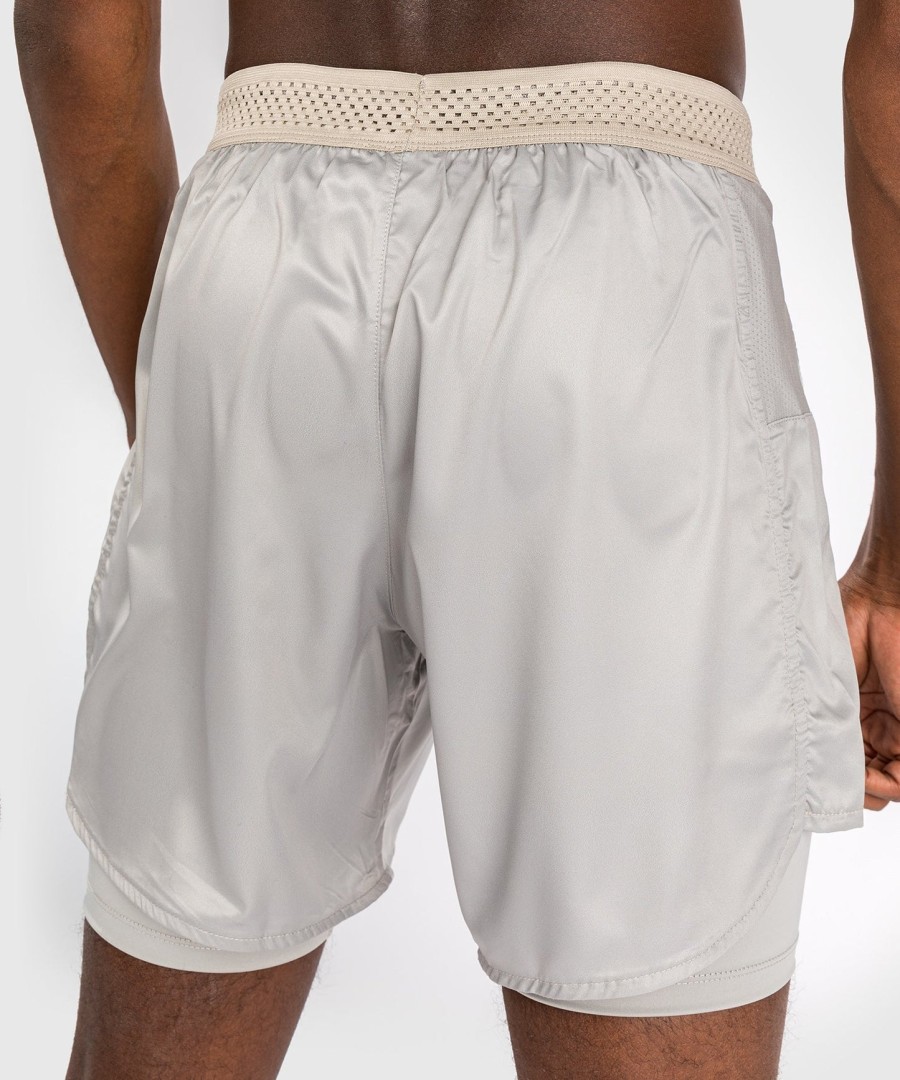 venum attack men fight shorts - sand