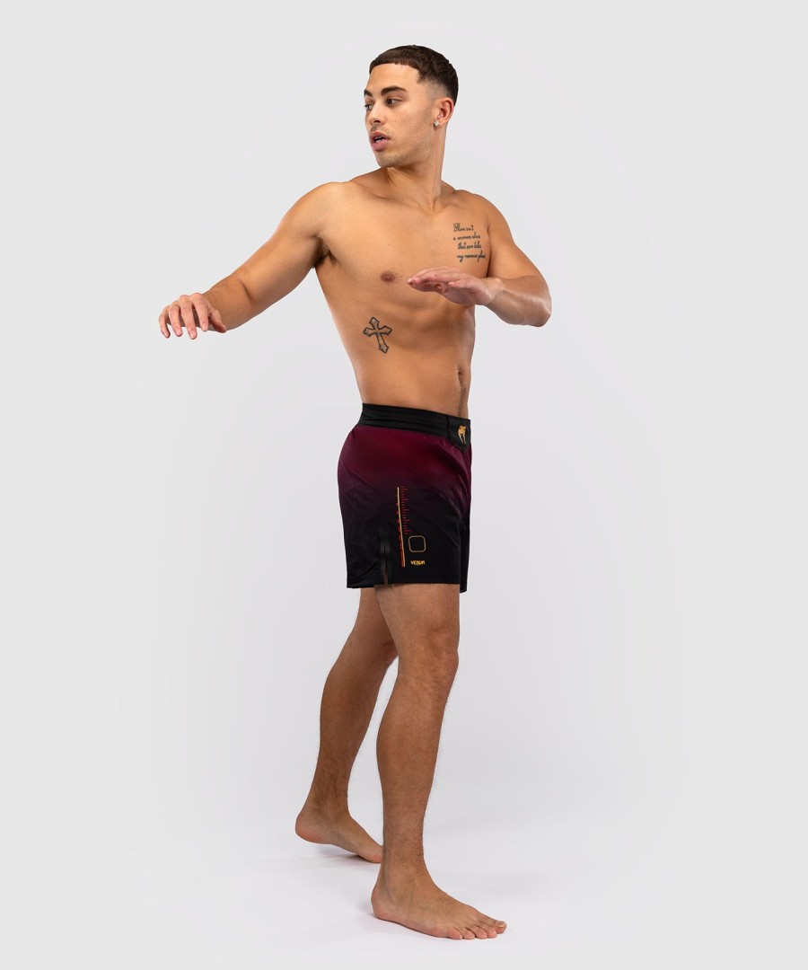 venum tactical xt fight short - blackburgundygold