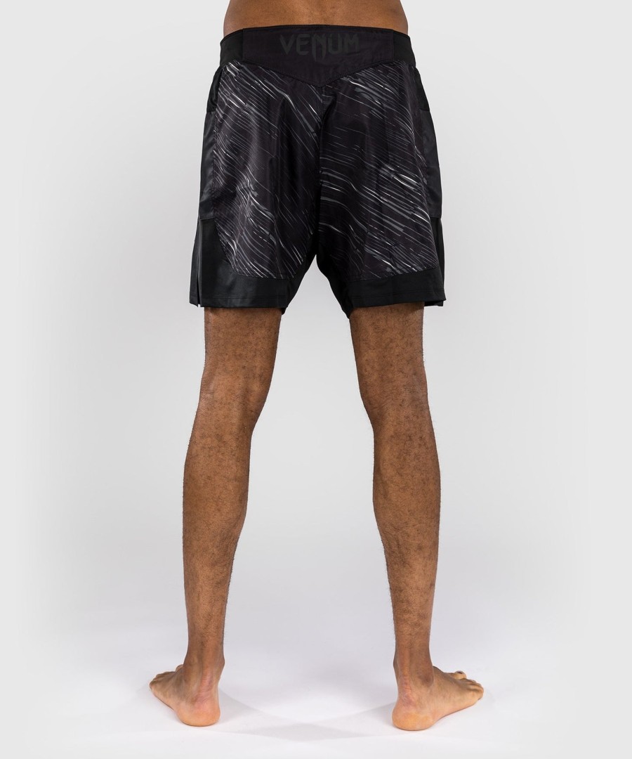 venum rapid fight shorts - blackstorm grey