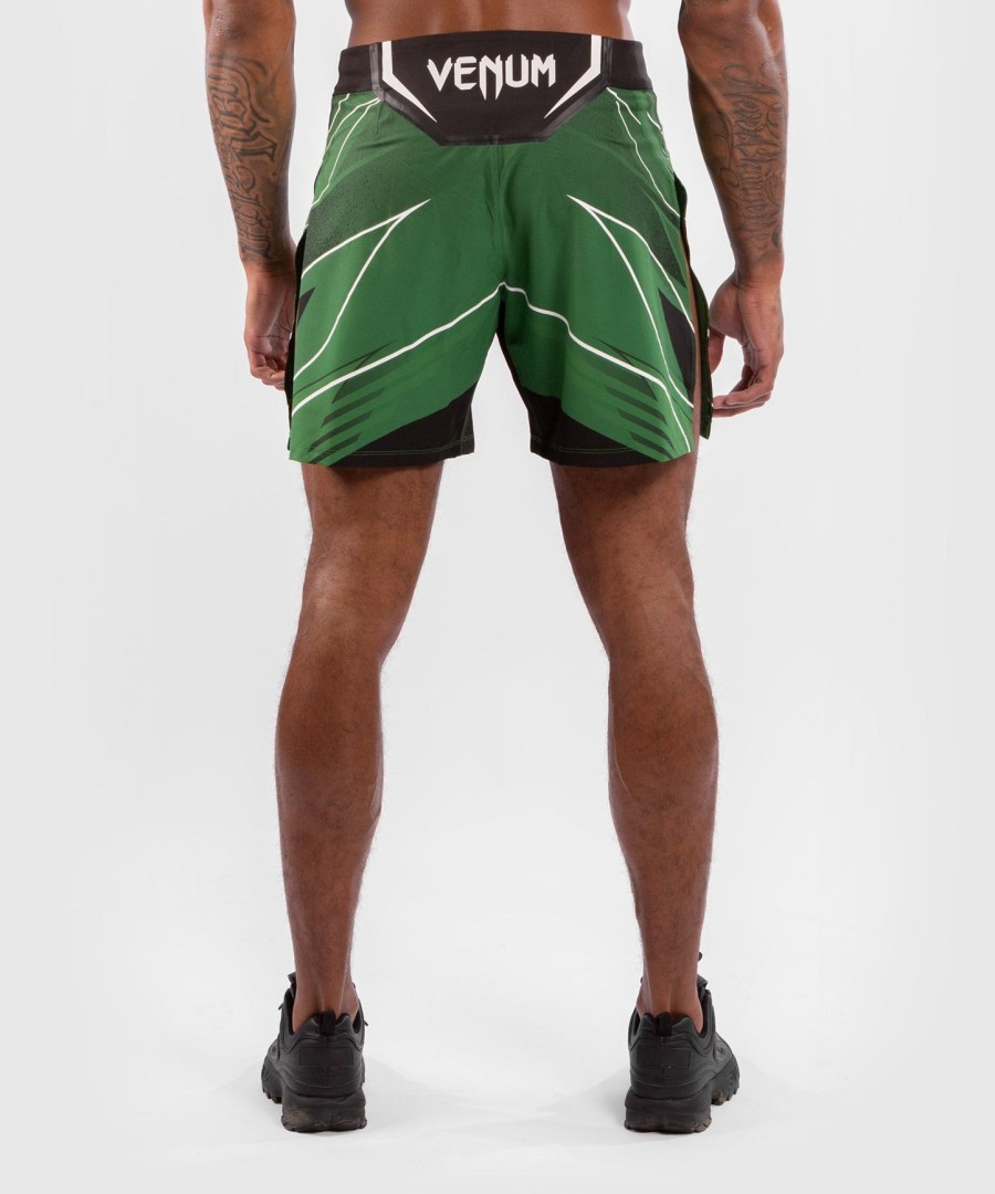 ufc venum authentic fight night men gladiator shorts - green