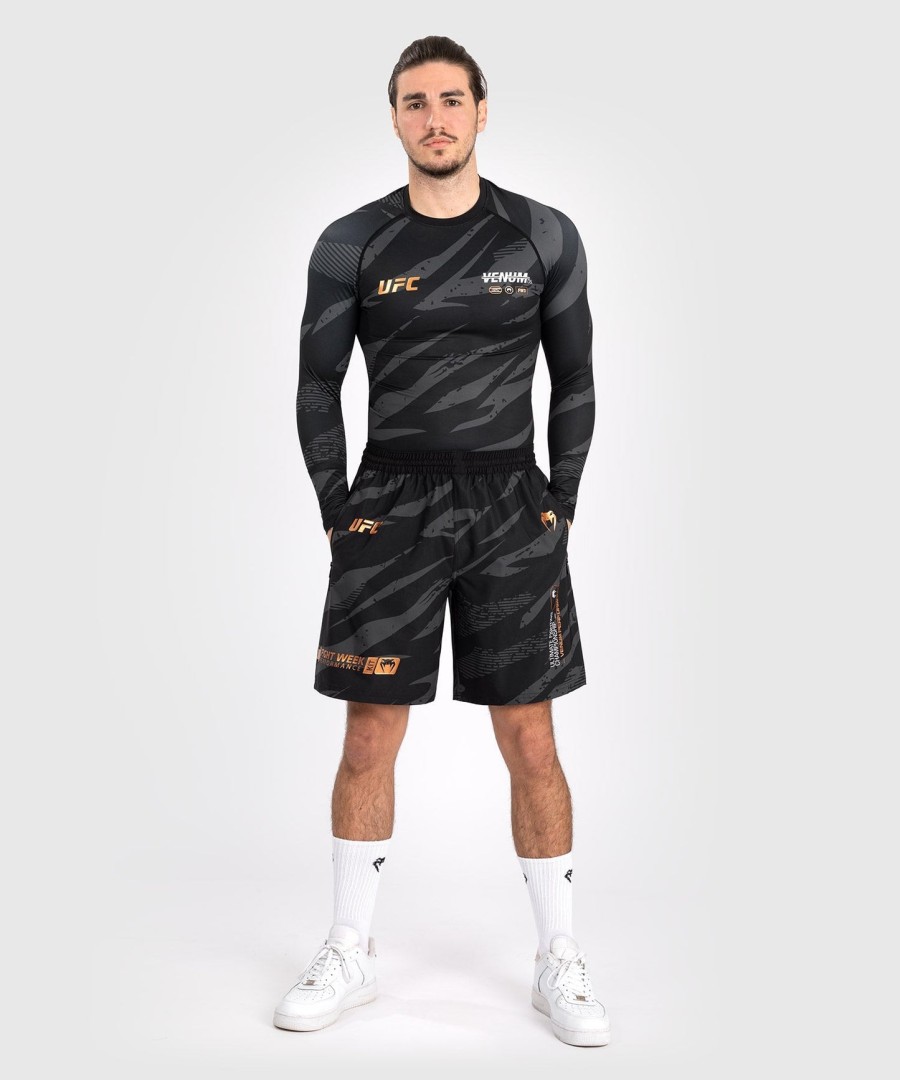 ufc adrenaline by venum fight week performance men shorts - urban camo