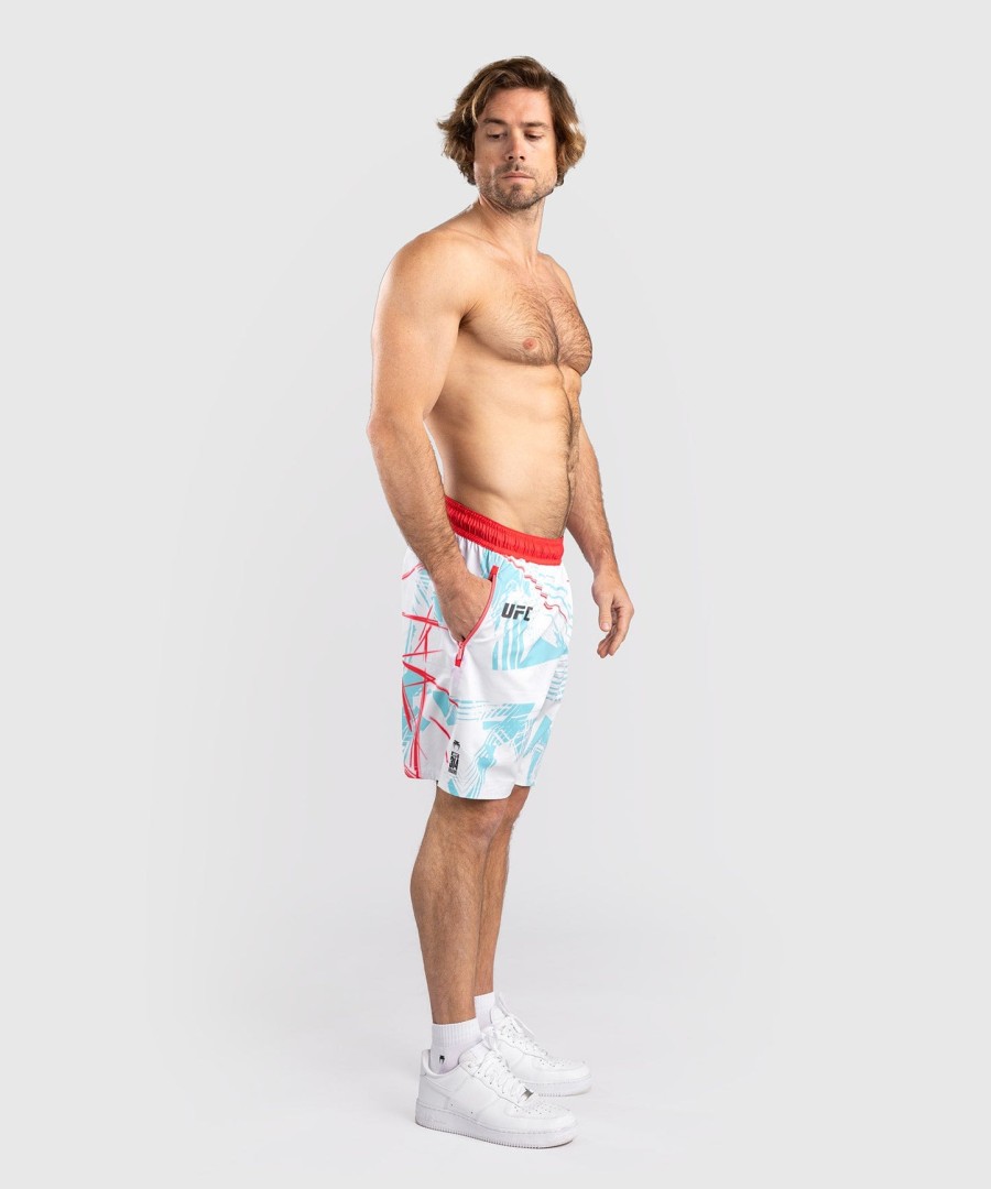 ufc fusion by venum miami edition fight week men performance shorts - white