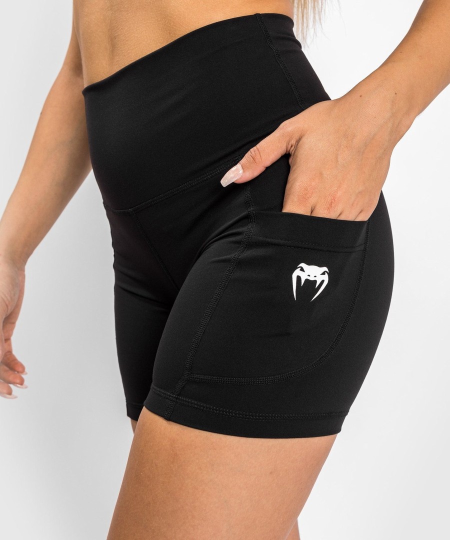 venum essential women bike shorts - black