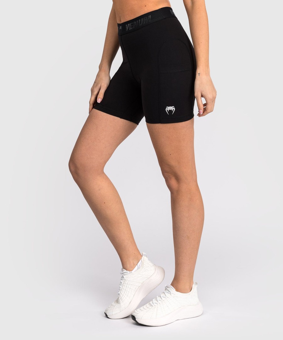 venum elevate women long valetudo shorts- black