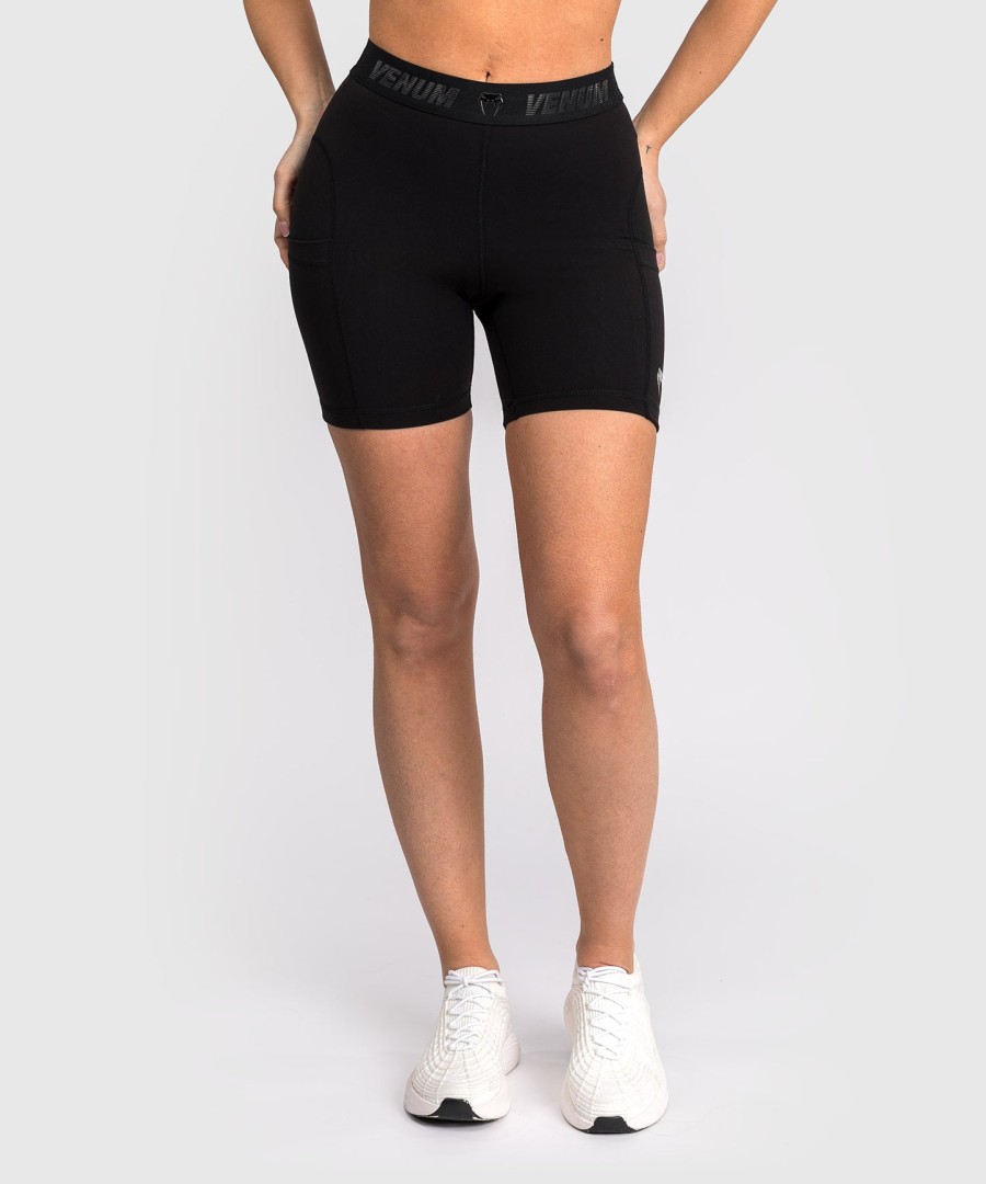 venum elevate women long valetudo shorts- black