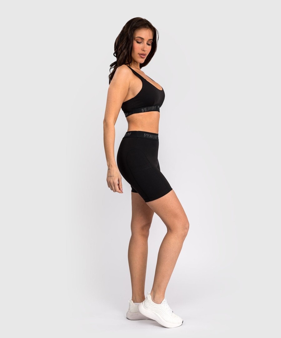 venum elevate women long valetudo shorts- black