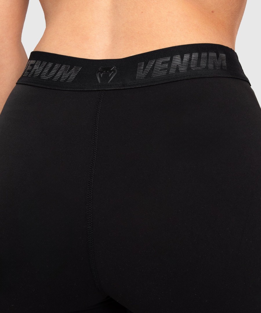 venum elevate women long valetudo shorts- black