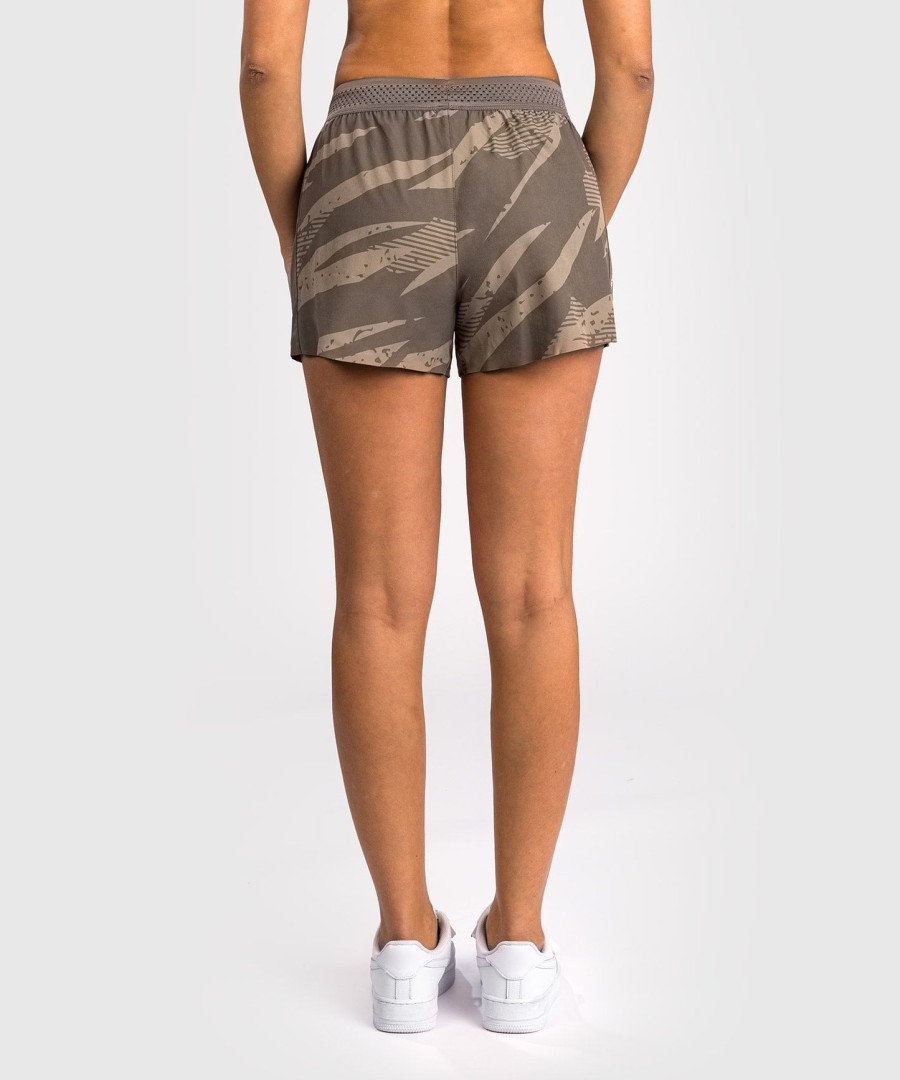 ufc adrenaline by venum fight week women performance short - desert camo