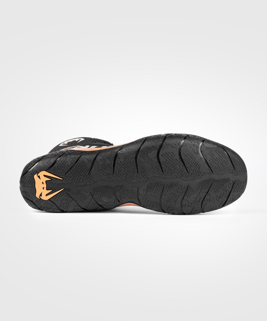 venum elite wrestling shoes - blackbronze