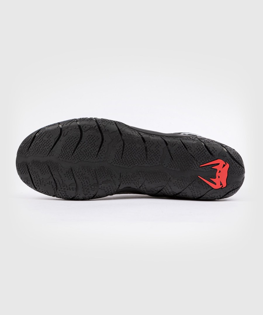 venum x dodge banshee wrestling shoes - black