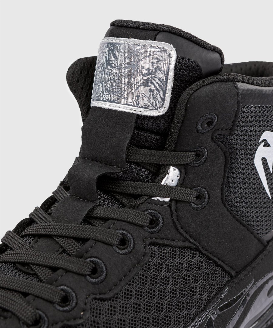 venum x dodge demon 170 wrestling shoes - black